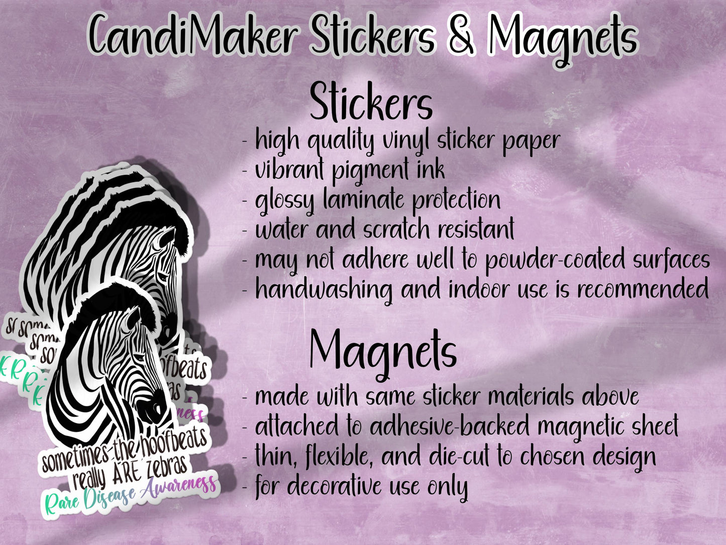 Skeleton Rock Drummer Sticker or Magnet