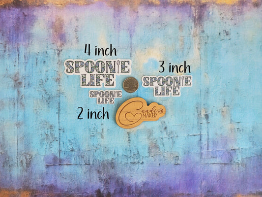 Spoonie Life, Chronic Illness Sticker or Magnet