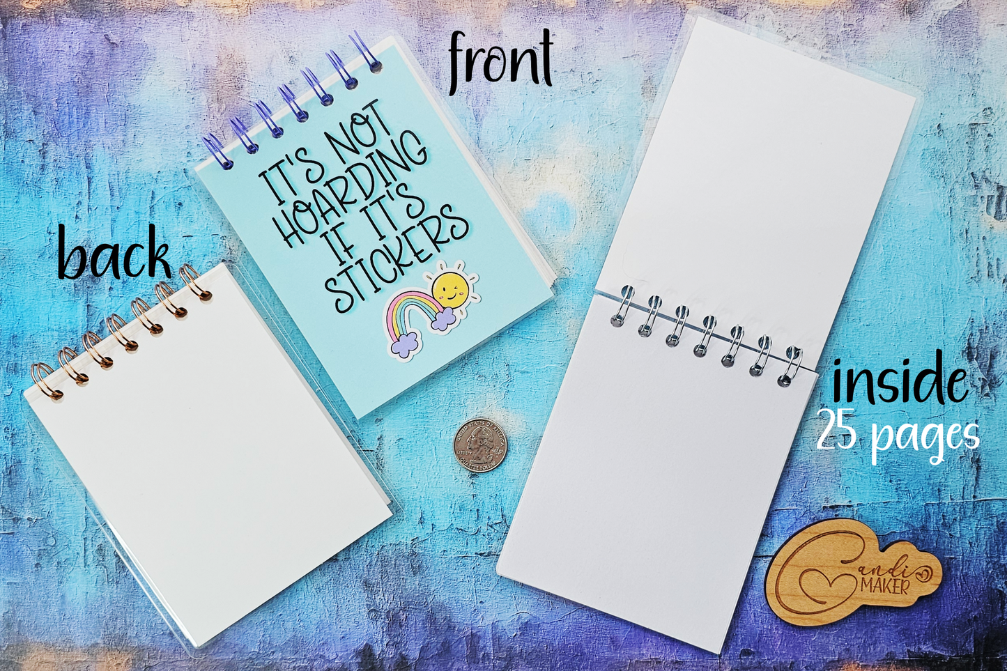 Reusable Sticker Storage Album