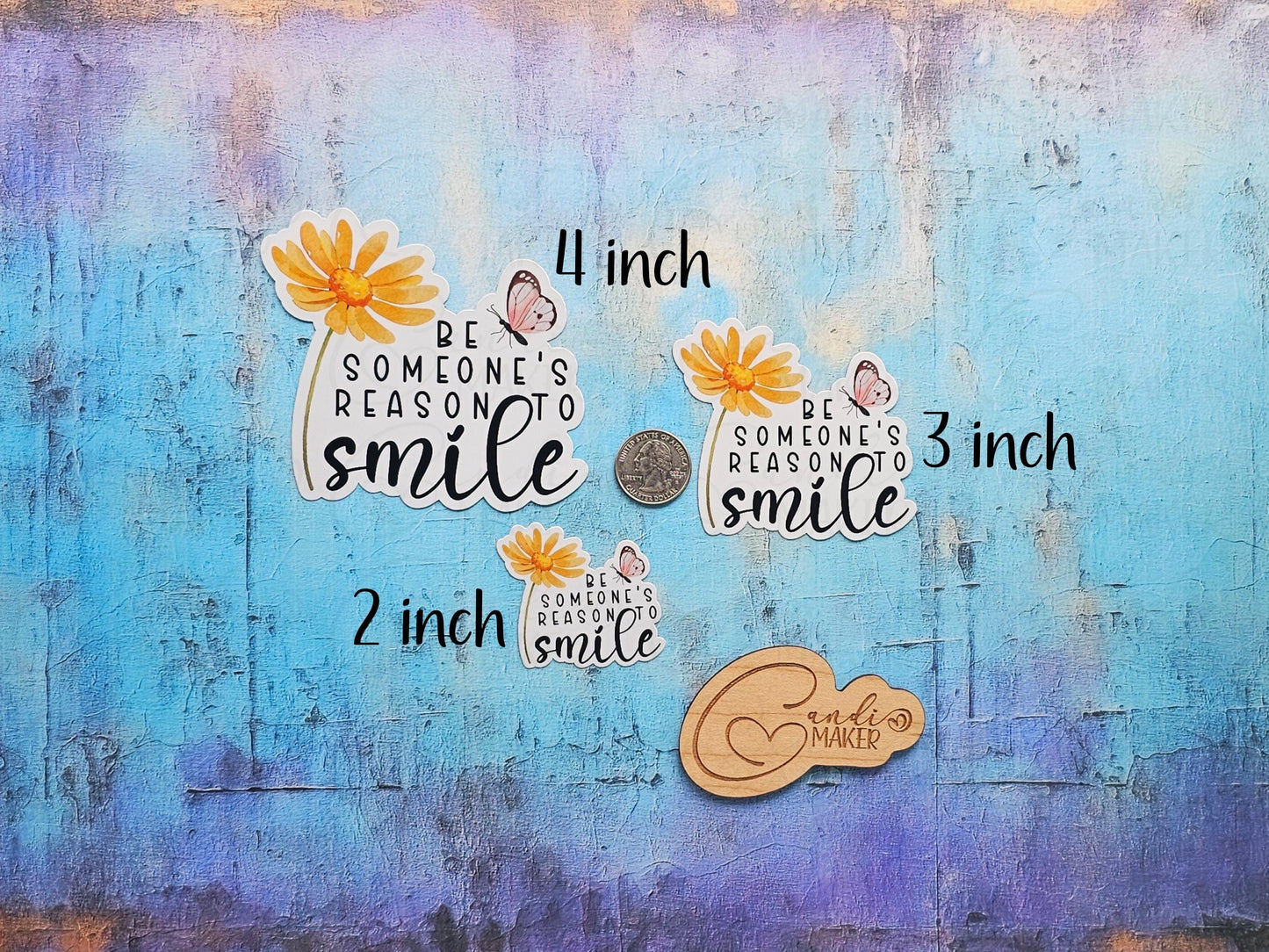 Be Someone's Reason to Smile Sticker or Magnet