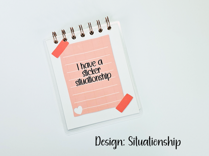 Reusable Sticker Storage Album