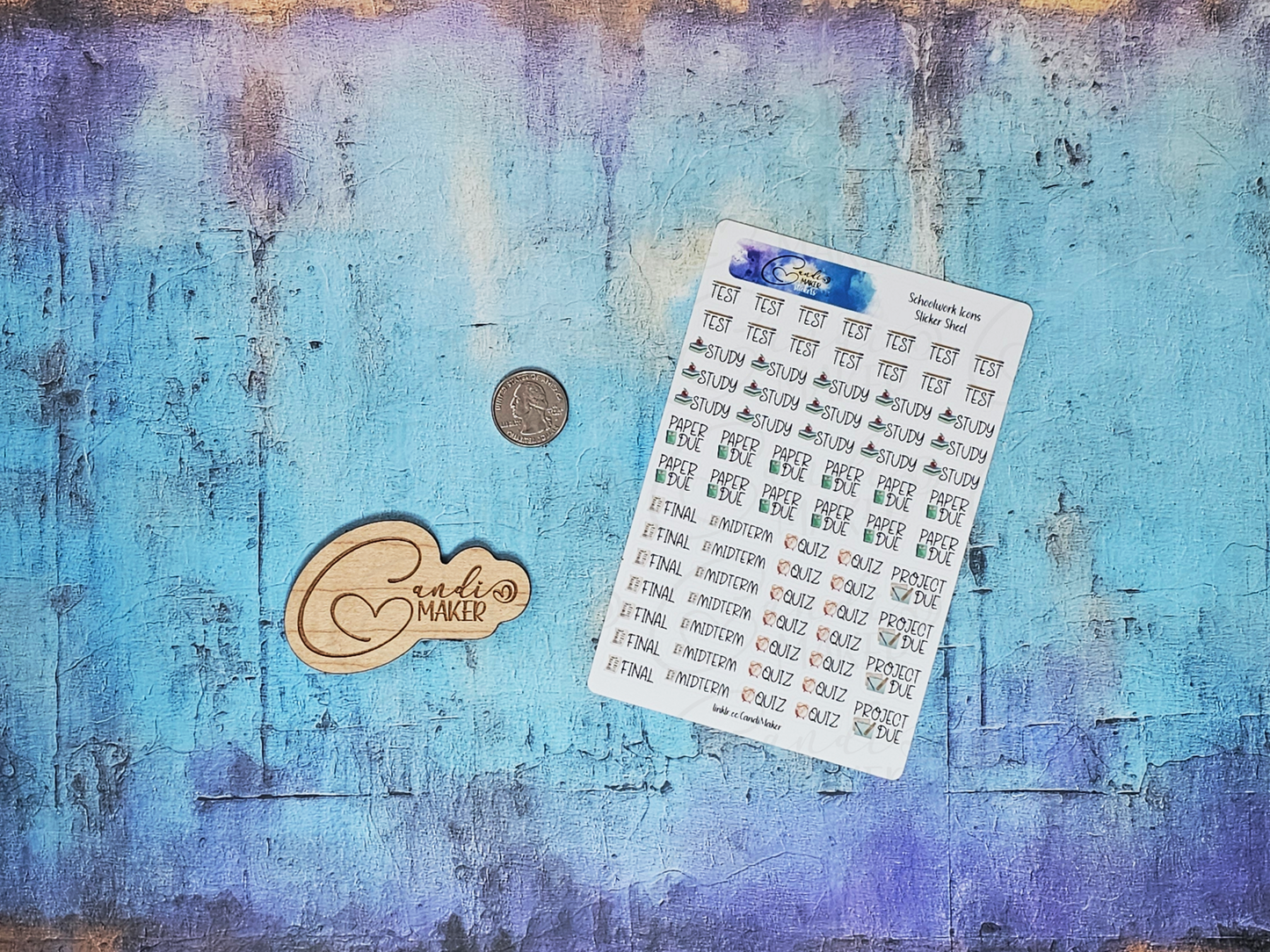 High School Sticker Sheets