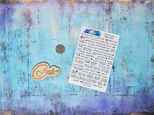 All-Inclusive Holidays Sticker Sheet