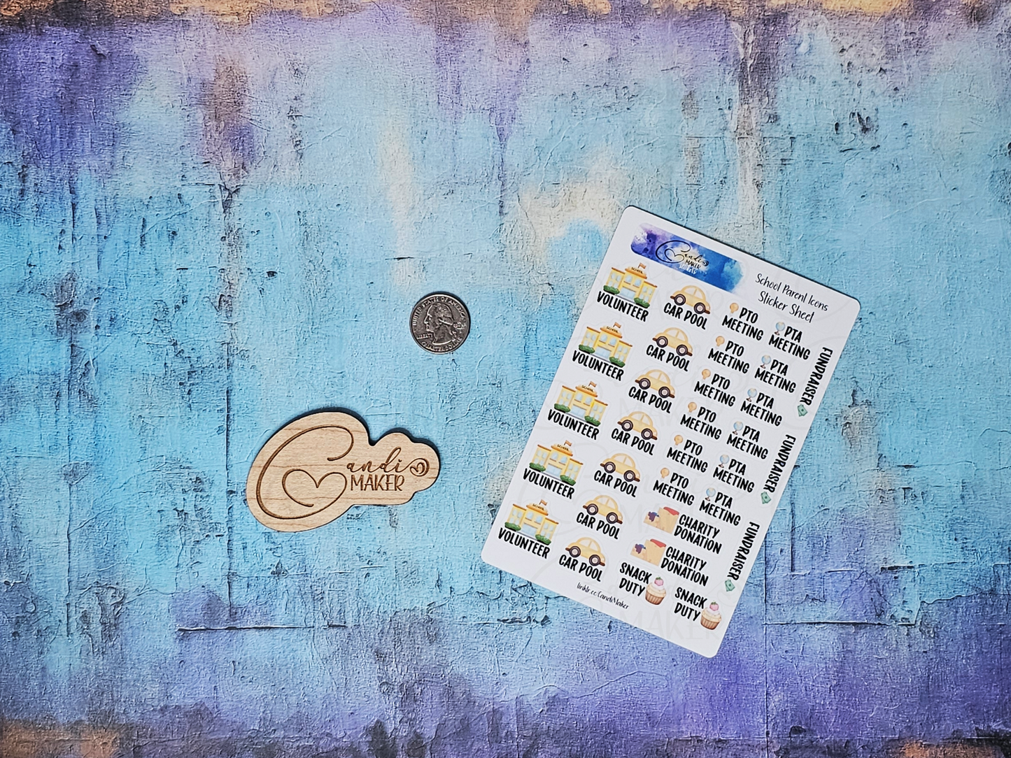 Elementary School Sticker Sheets