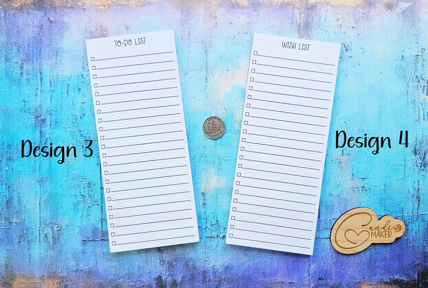 Minimalist Tear-Off List Notepad