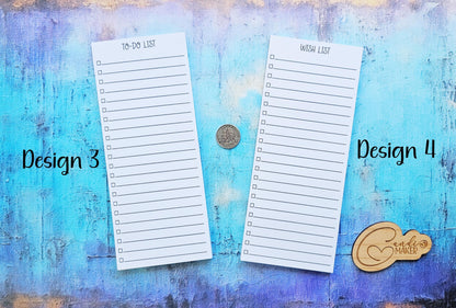 Minimalist Tear-Off List Notepad