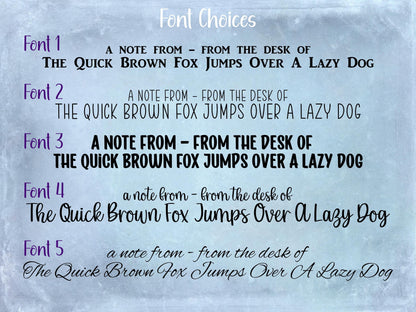 Personalized Dog Breed Tear-Off Notepad