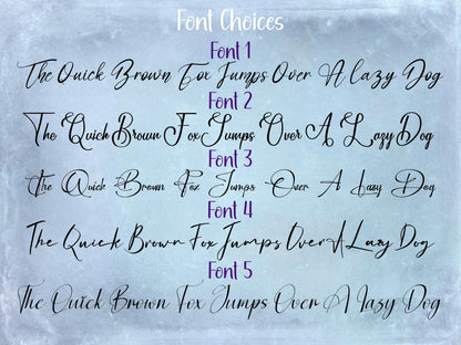 Personalized Name Signature Font Tear-Off Notepad
